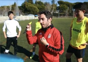 UEFA Official Footbal Coach - Chinese students in Madrid